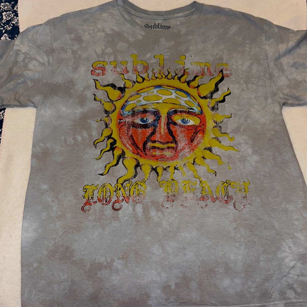 🌞Sublime Long Beach Graphic tee size Large🌞